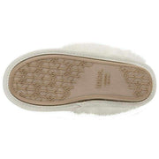 totes-toasties-sparkle-textured-faux-fur-mule-slippers---cream-34475716