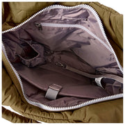 Roka Oxford Medium Taslon Schoudertas - Mosbruin