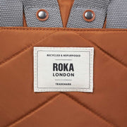 roka-canfield-b-small-recycled-nylon-backpack---bran-brown-34460551