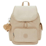 kipling-city-pack-small-backpack---sparkled-beige-34465567