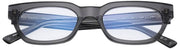 Lunettes de lecture MessyWeekend Jenner à lumière bleue - Transparent/gris cendré