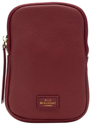 Elie Beaumont Phone Bag - Burgundy