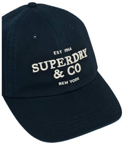 Superdry & Co Company Logo-Baseballkappe – Eclipse Navy