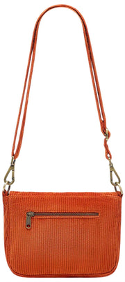 Hindbag Margault Shoulder Bag - Velvet Brick Orange