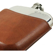 english-pewter-company-6oz-purse-flask-with-pouch---silverbrown-34473121