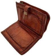 Campomaggi Loira Klassieke Portemonnee - Cognac Tan