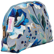 Elie Beaumont Serendipity Velvet Cosmetisch Etui - Zilveren Orchidee