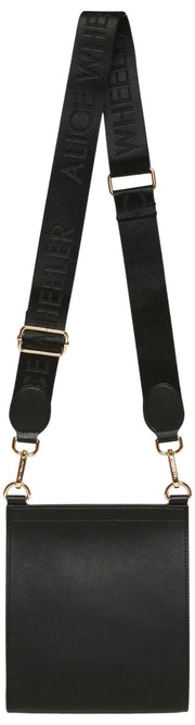 Alice Wheeler London Bloomsbury Crossbody Bag - Black/Zebra