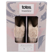 totes-toasties-velour-mule-slippers---taupe-beige-34475711
