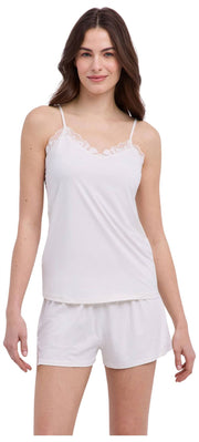Falke Delicate Touch Chemise Top - Ivory