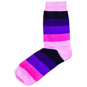 bassin-and-brown-wystan-multi-stripe-socks---fuchsiablackpurple-35060348