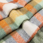 dents-plaid-check-blanket-scarf---olive-greenorange-34493118