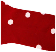 Roka Wembley Enkelsokken - Scarlet Red Dot
