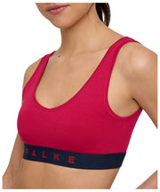 Falke Daily Comfort Print 2-Pack Bustier Bralette - Rouge/Noir