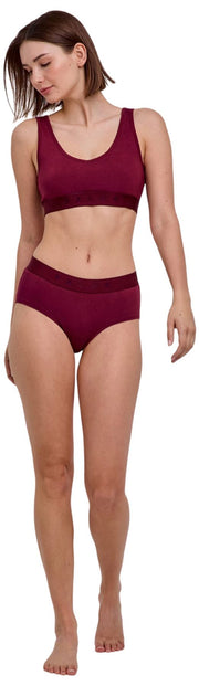 Falke Daily Comfort 2-pack bustier bralette - rood