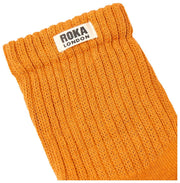 Roka Windsor Solid Crew Socken – Gebranntes Orange
