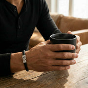 steel-barnett-archie-braided-leather-bracelet---black-35896616