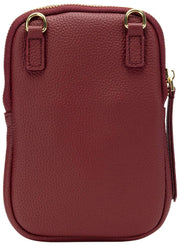 Elie Beaumont Phone Bag - Burgundy