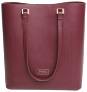 Alice Wheeler London Marlow Tote Bag - Berry Red