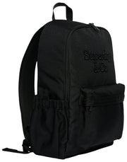 Superdry & Co Company Logo Rucksack – Schwarz/Schwarz