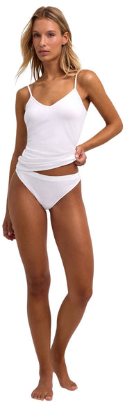 Falke Daily Seamless Thong - White