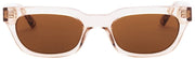 MessyWeekend Jenner Blaulicht-Lesebrille – Braun/Paloma Beige