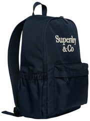Superdry & Co Company Logo-Rucksack – Eclipse Navy/Off-White