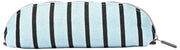 Roka Tate Kleine Baumwoll-Canvas-Tasche – Blau gestreift