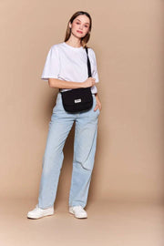 Hindbag Margault Quilted Shoulder Bag - Black