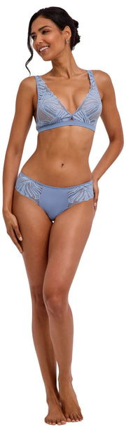 Falke Delicate Touch Slips – Blue Steel