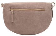 Elie Beaumont Suede Grote Sling Bag - Mink Beige