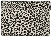 Hindbag Ava Small 13inch Laptop Case - Leopard Off White