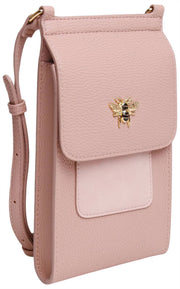 Alice Wheeler London Mini sac à bandoulière Bloomsbury - Rose