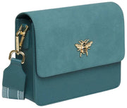 Alice Wheeler London Highbury Crossbody Tas - Blauwgroen