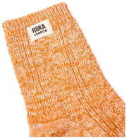 Roka Wallace Crew Socken – Gebranntes Orange