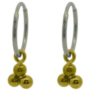 ti2-titanium-triple-bead-charm-hoop-earrings---yellow-34455930