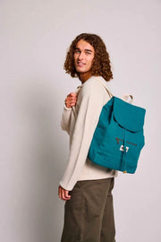 Hindbag Eliot Rucksack – Pfauenblau