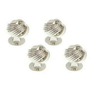 david-van-hagen-woven-knot-dress-studs---silver-34498531