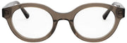 MessyWeekend Frost Blue Light Lesebrille – Klar/Olivgrün
