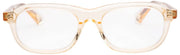 MessyWeekend Travis Blaulicht-Lesebrille – Klar/Solgelb