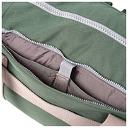 Roka Gatwick Medium plunjezak van gerecycled canvas - Thunderstorm Green