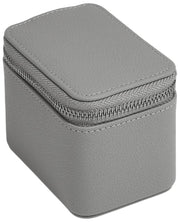 Stackers mini-reishorlogedoos met rits - leigrijs