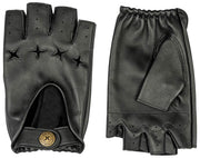 Dents The Suited Racer Gripper Leather Driving Gloves - Black