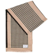 elie-beaumont-dogtooth-check-winter-scarf---blackbrown-35930949