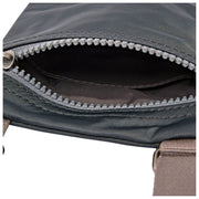 Sac à bandoulière Roka Chelsea XS en nylon recyclé - Gris Beluga