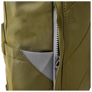 Roka Canfield B medium gerecyclede nylon rugzak - bieslookgroen