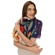 powder-scandi-two-tone-floral-print-scarf---navycream-34477177