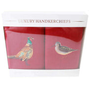 david-van-hagen-game-birds-2-pack-handkerchief---burgundy-34384474