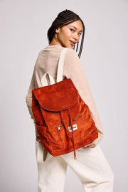 Hindbag Eliot Rucksack – Velvet Brick Orange