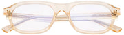 MessyWeekend Travis Blaulicht-Lesebrille – Klar/Solgelb